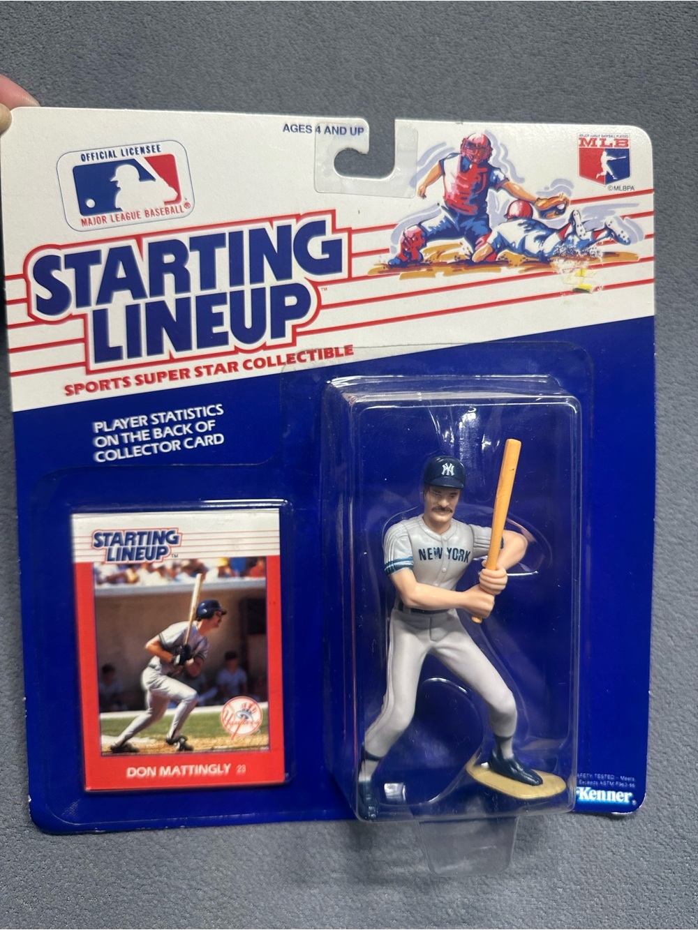 Starting Lineup Don Mattingly Baseball Figure - New York - Gray & Navy